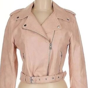 Romeo & Juliet Couture vegan leather jacket